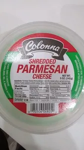 Colonna, shredded parmesan cheese