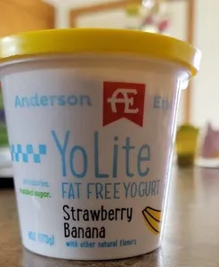 Yolite fat free yogurt