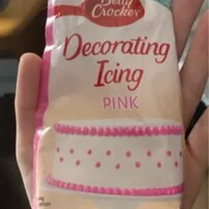 Pink icing