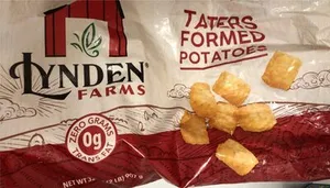 Taters formed potatoes