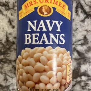 Old fashioned navy beans