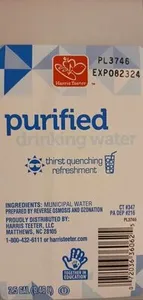 Harris Teeter Purified drinking water