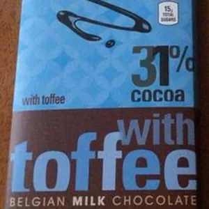 Belgian Milk Chocolate with Toffee