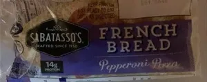 French bread pepperoni