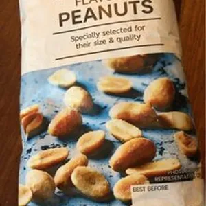 Salt and vinegar flavour peanuts