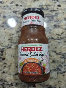 Medium roasted salsa roja, medium