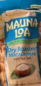 Dry Roasted Macadamias - Hawaiian Sea Salt
