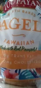 Toufayan Bakery Bagels Hawaiian