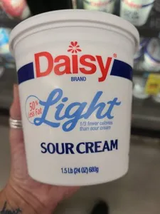 Light sour cream, light