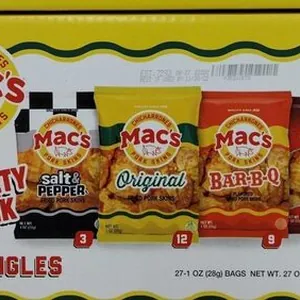 Mac's pork skins