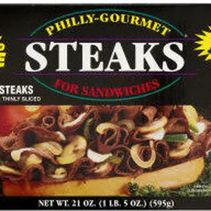 Pure beef sandwich steaks