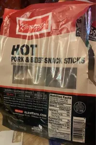 Hot snack sticks