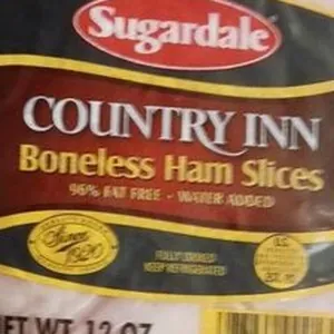 Boneless ham slices