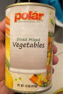 Dice mixed vegetables