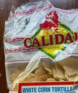 White corn tortilla chips