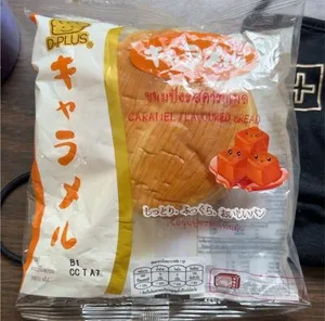 D-plus caramel flavorved bread