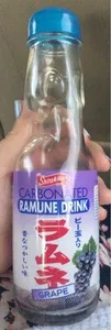 Carbonated Ramune Drink Grape