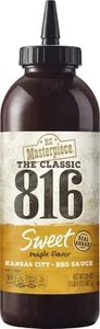 The classic 816 sweet maple flavor bbq sauce