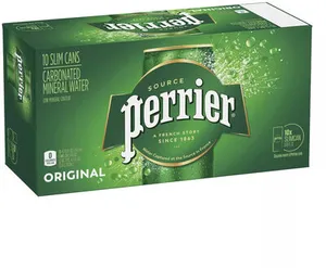 Carbonated mineral water