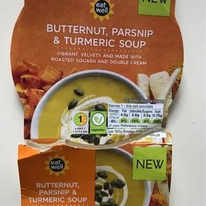 Chunky vegetable & chicken soup