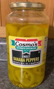 Sweet banana peppers