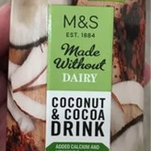 Coconut & cocoa drink