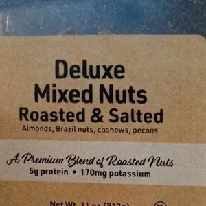 Deluxe Mixed Nuts Roasted  Salted