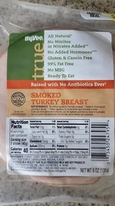 Hyvee True Smoked Turkey Breast