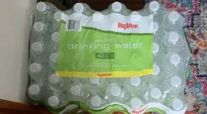 Purified drinking water