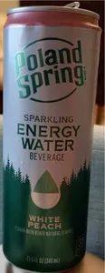 Sparkling energy water beverage