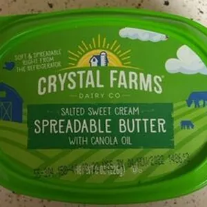 Spreadable sweet cream