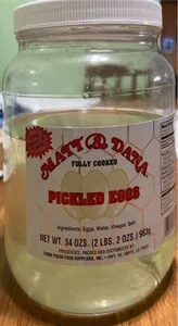 Pickled eggs