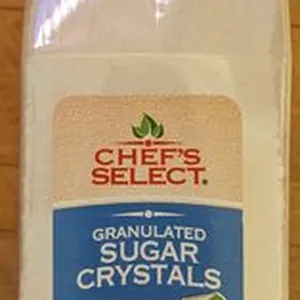Granulated Sugar Crystals
