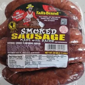Smoked Sausage Made With Bacon