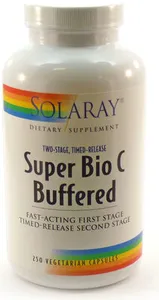 Solaray Super Bio C Buffered (two-stage, Timed-release)