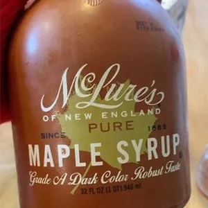 Pure maple syrup