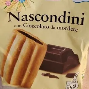 Nascondini cookies with chocolate