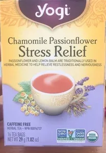 Chamomile Passionflower Stress Relief