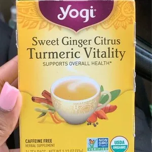 Sweet Ginger Citrus Turmeric Vitality