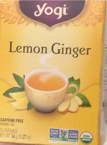Lemon Ginger Tea (Canada)
