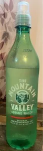 The mountain valley spring water