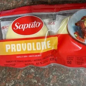 Tranches de fromage naturel (Provolone Cheese)