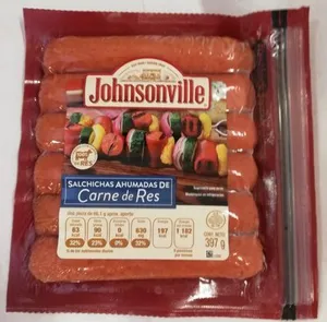 Johnsonville salchichas ahumadas de carne de res