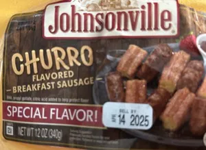 Johnsonville churro flavored breakfast sausage