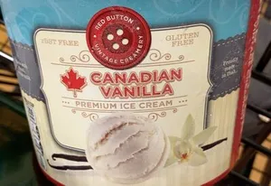 Canadian vanilla ice cream