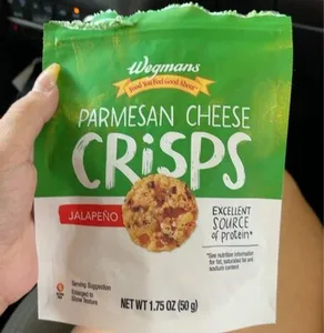 Wegmans parmesean crisps