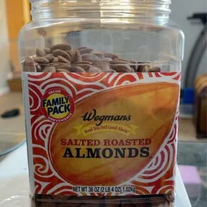 salted roasted almonds