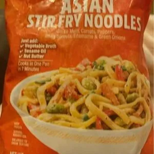 Asian stir fry noodles