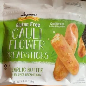 Cauliflower breadsticks