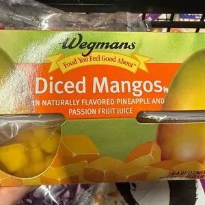 Diced Mangos